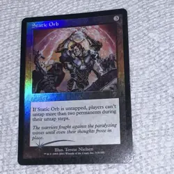 Wizards of the Coast MTG Static Orb 7th Edition English Foil Rare #319 - Image 2