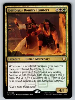 MTG Beifong's Bounty Hunters R Avatar: The Last Airbender 209 NM - Image 1