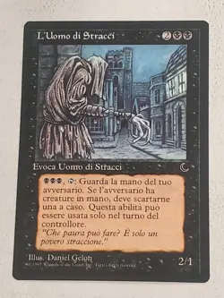 MTG Rag Man (Italian Dark/Black/R) - BGM - Image 1