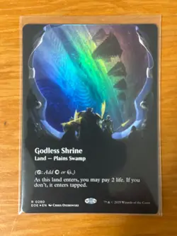 Godless Shrine - Edge of Eternities EOE - MTG Borderless Foil - Image 1