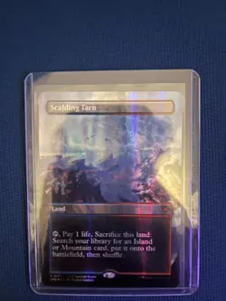 Scalding Tarn (Borderless) (Dragonscale Foil) Special Guests Foil - Pack Sealed - Image 1