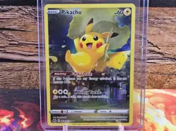 Pikachu - 2023 Pokemon TCG SWSH Crown Zenith Galarian Gallery #GG30/GG70 NM+ - Image 1