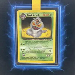 🌈Dark Arbok 19/82 Non Holo Rare Team Rocket Set Pokemon Team Rocket Set 🌈 - Image 3