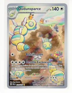 ~ESP~ SPANISH Dudunsparce 229 Paldea Evolved Pokemon Card (G4) - Image 1