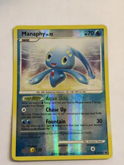 Manaphy 8/100 Reverse Holofoil Majestic Dawn Rare Pokemon TCG - Image 1