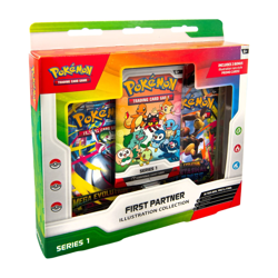 5x Pokemon Trading Card Games First Partner Illustration Collection Series 1 - Image 4