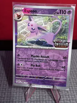 Espeon 086/197 OBF Obsidian Flames Best Buy Exclusive Sealed NM Pokemon - Image 1