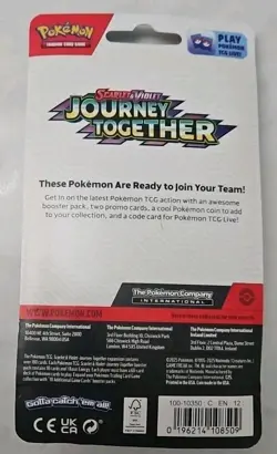 Pokemon Journey Together Blister Booster Pack [Melmetal] - Image 2