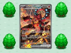 Pokemon - Volcanion ex - 182/159 - SV09: Journey Together - Holo - Image 1