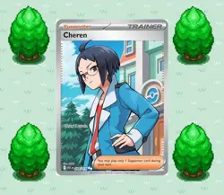 Pokemon - Cheren - 258/217 - ME: Ascended Heroes - Holo - Ultra Rare - Image 1