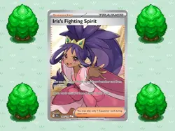 Pokemon - Iris's Fighting Spirit - 180/159 - SV09: Journey Together - Holo - Image 1