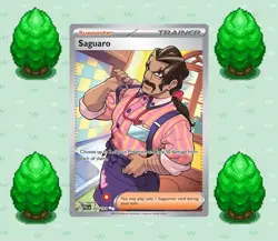 Pokemon - Saguaro - 255/193 - SV02: Paldea Evolved - Holo - Ultra Rare - Image 1