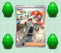 Pokemon - Roark - 242/182 - SV04: Paradox Rift - Holo - Ultra Rare - Image 1