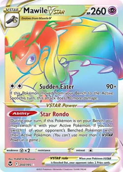 Mawile VSTAR - 200/195 - Silver Tempest Secret Rare - NM - Pokemon - Read Desc. - Image 1