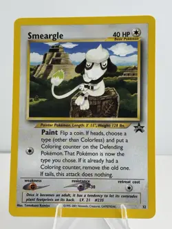 Smeargle 32/53 Wotc Black Star Promo Regular Pokemon NM/LP - Image 1