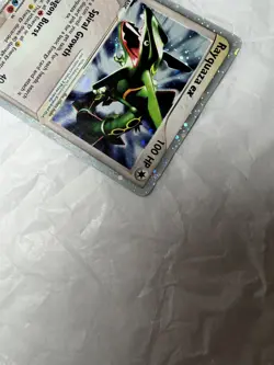 2003 POKEMON EX DRAGON #97 RAYQUAZA EX-HOLO LP-MP - Image 4