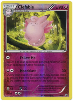 Pokemon - Clefable - 51/83 - Reverse Holo - Generations - NM/M - NEW - Image 1