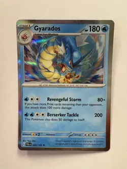 Pokemon Gyarados 043/193 Paldea Evolved Holo Rare - Image 1