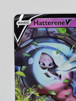 Hatterene V 065/159 Pokemon TCG Crown Zenith Ultra Rare Holo NM - Image 3