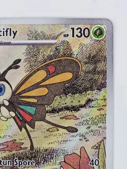 Beautifly 219/217 Pokemon TCG Ascended Heroes Illustration Rare Holo NM - Image 4