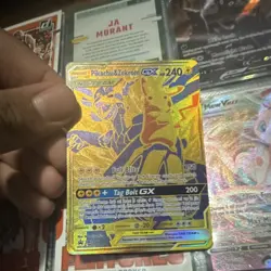 Pokemon Pikachu & Zekrom GX SM248 Promo Full Art TAG TEAM GX Holo English - Image 1