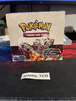 Pokemon TCG Scarlet & Violet Obsidian Flames Booster Box Factory Sealed - Image 1