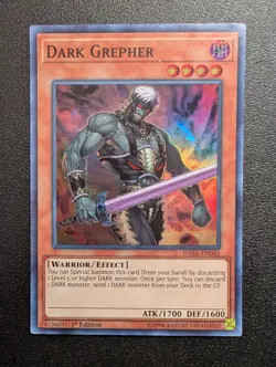Dark Grepher DASA-EN042 Super Rare 1st Edition VLP - Image 1