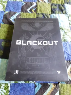 Gemtech Bintech Yu-Gi-Oh! Blackout Book of Moon 9-Pocket Zipper Portfolio Sealed - Image 1