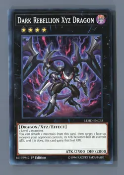 Dark Rebellion Xyz Dragon LEHD-ENC33 Legendary Hero Decks Yu-Gi-Oh LP - Image 1