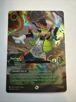 Disney Lorcana Max Goof - Chart Topper Enchanted Foil 230/204 - Image 1