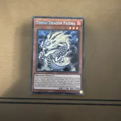 1X NM Tenpai Dragon Paidra - MP25-EN064 - Prismatic Secret Rare 1st YuGiOh - Image 1