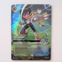 Disney Lorcana - Hiro Hamada Armor Designer - 24B/P EN7 Championship Promo - Image 1