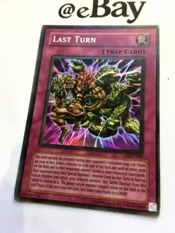 YUGIOH - LAST TURN - LOD-099 - ULTRA RARE - NEAR MINT - LEGACY OF DARKNESS - ENG - Image 3