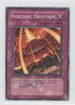 Volcanic Eruption 1st Ed. YuGiOh Dinosaur's Rage Structure Deck #SD09-EN030 READ - Image 1