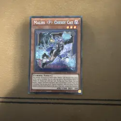 1X NM Maliss P Chessy Cat - MP25-EN123 - Prismatic Secret Rare 1st Ed YuGiOh - Image 1