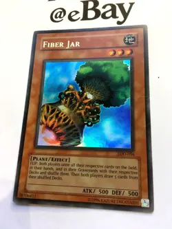 YUGIOH - FIBER JAR - LOD-056 - ULTRA RARE - EXCELLENT - LEGACY OF DARKNESS - ENG - Image 3