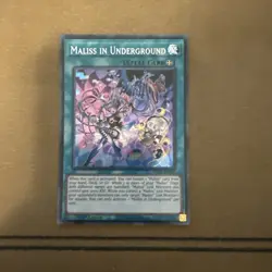 1X NM Maliss in Underground - MP25-EN127 - Prismatic Secret Rare - 1st YuGiOh - Image 1