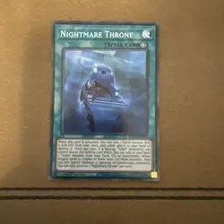 1X NM Nightmare Throne - MP25-EN072 - Prismatic Secret Rare 1st Ed YuGiOh - Image 1