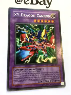 YUGIOH - XY-DRAGON CANNON - MFC-051 - ULTRA RARE - EXCELLENT - MAGICIAN FORCE - Image 2