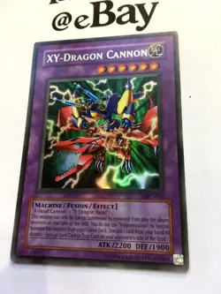 YUGIOH - XY-DRAGON CANNON - MFC-051 - ULTRA RARE - EXCELLENT - MAGICIAN FORCE - Image 3