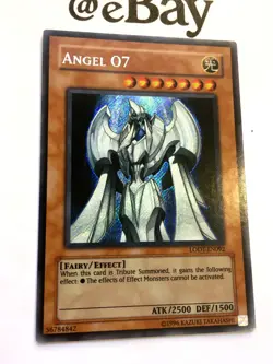 YUGIOH - ANGEL 07 - LODT-EN092 - SECRET RARE - NEAR MINT - LIGHT OF DESTRUCTION - Image 2