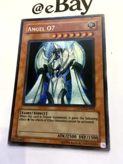 YUGIOH - ANGEL 07 - LODT-EN092 - SECRET RARE - NEAR MINT - LIGHT OF DESTRUCTION - Image 3