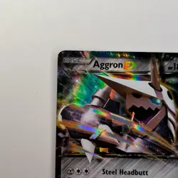 Pokemon TCG Aggron EX 93/160 XY Primal Clash Holo Card - Image 5