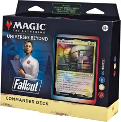 Magic The Gathering Universes Beyond Fallout Science Commander Deck 100 Card - Image 1