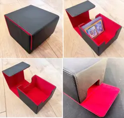Top Loader Trading Card Game Storage Box Holds 80 3"x4" Regular Toploaders - Image 1