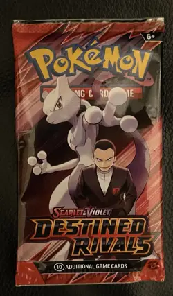 6 Sealed Pokemon Card Booster Packs & 1 Paldea Evolved Promo Pack Bundle - Image 5
