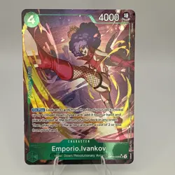 One Piece: Emporio.Ivankov OP16-026 (The Time of Battle) SR Alt Art - NM - Image 1