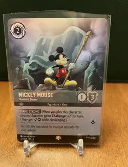 Disney Lorcana Mickey Mouse - Standard Bearer Fabled Epic Holo 221/204 EN - Image 1