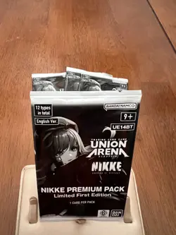 Union Arena Goddess of Victory Nikke Premium Pack Set of 4 - Image 2