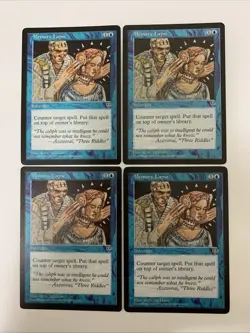 MTG LP Memory Lapse X 4 Mirage Free Shipping In The US With Tracking - Image 1